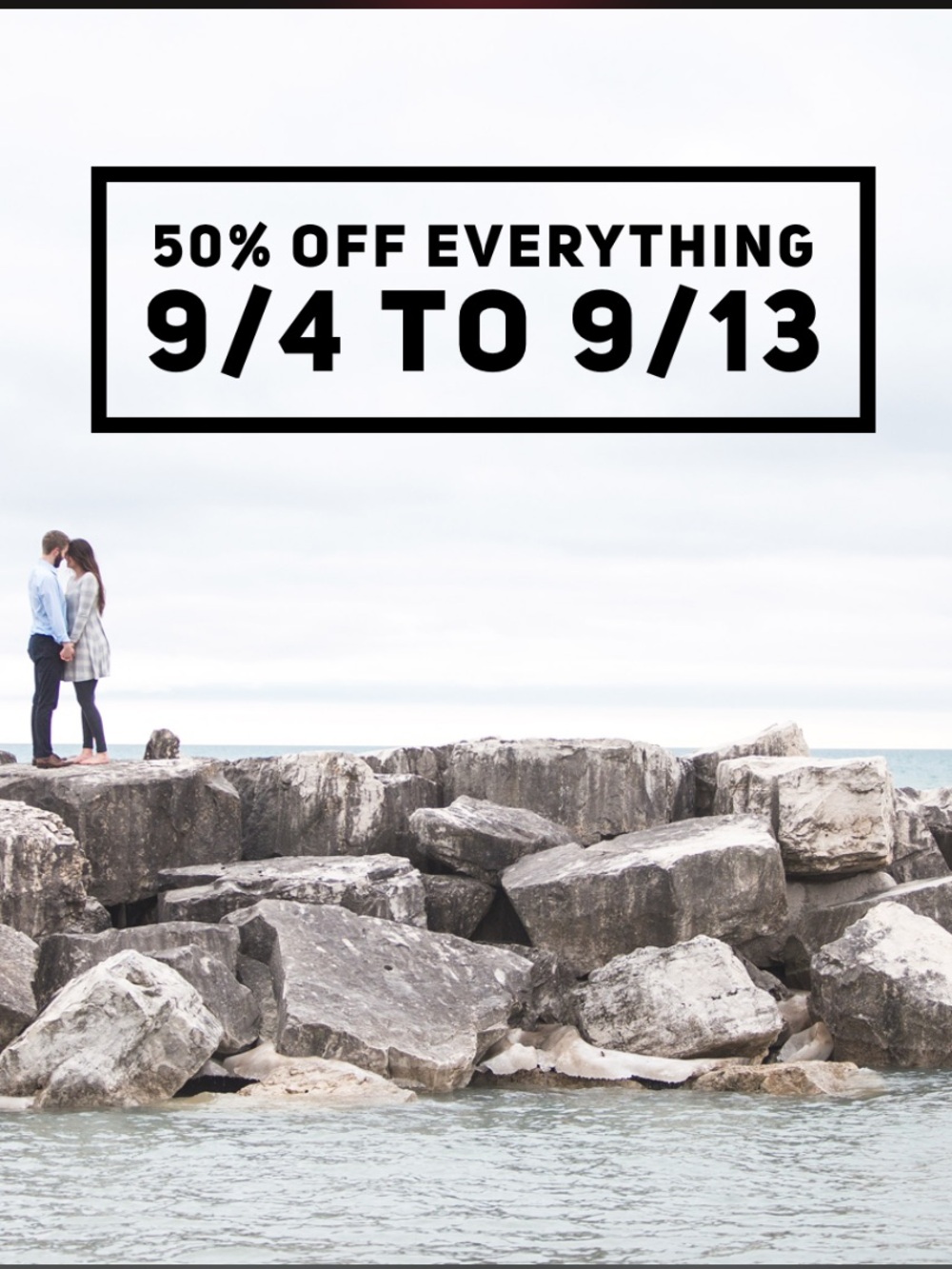 End Of The Season Labor Day Sale. Everything is 50% Off